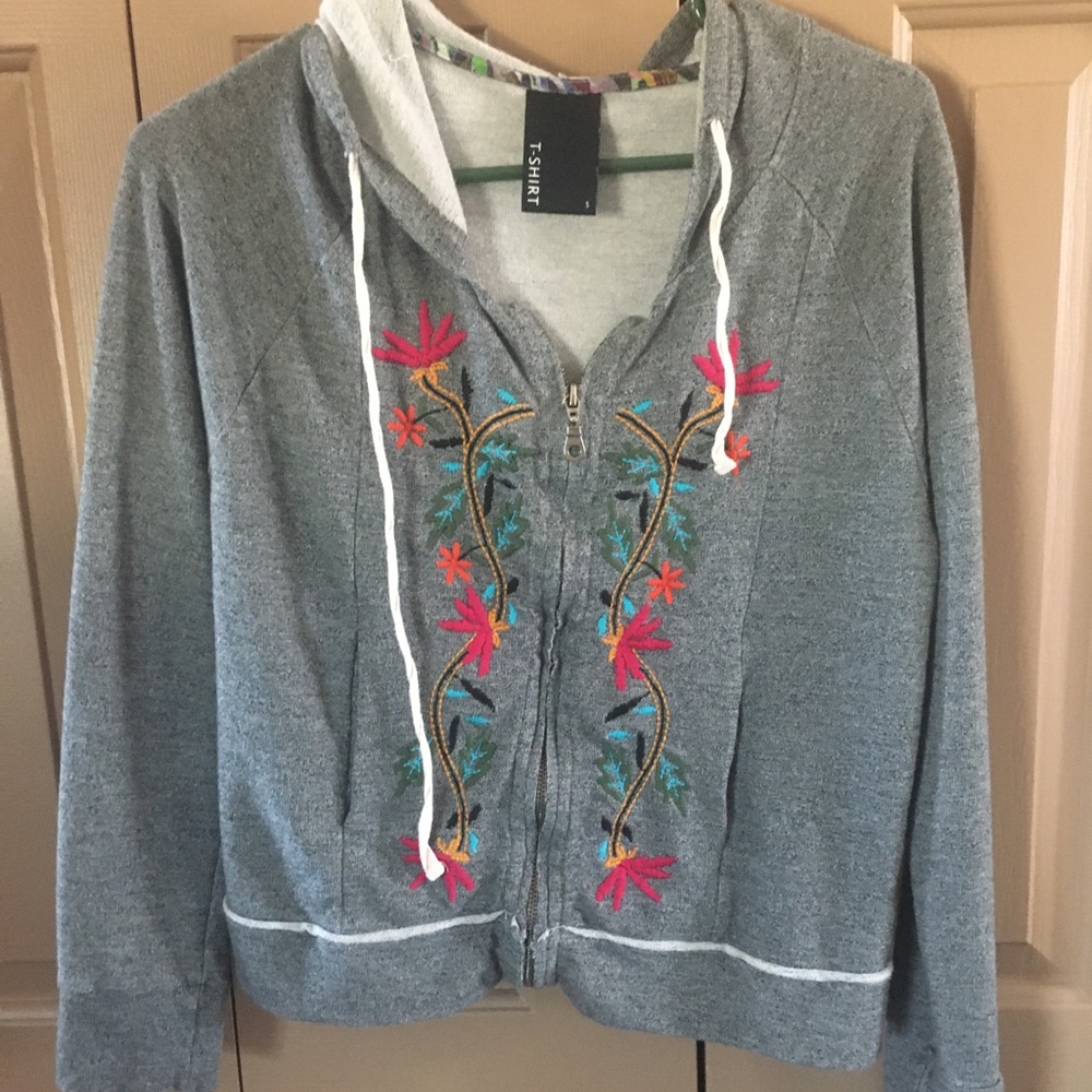 Dolan, Embroidered Hoodie